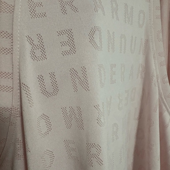 Under Armour Pink Loose Fit Racerback Athletic Perforated Tank Top Plus Size 3XL - Picture 8 of 8